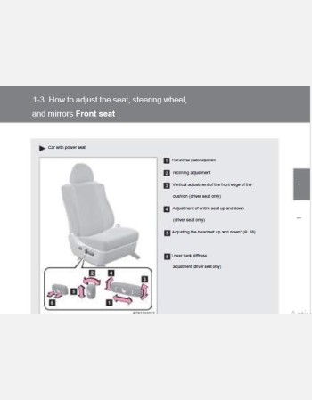 toyota crown 2010-2011 owners manual in english